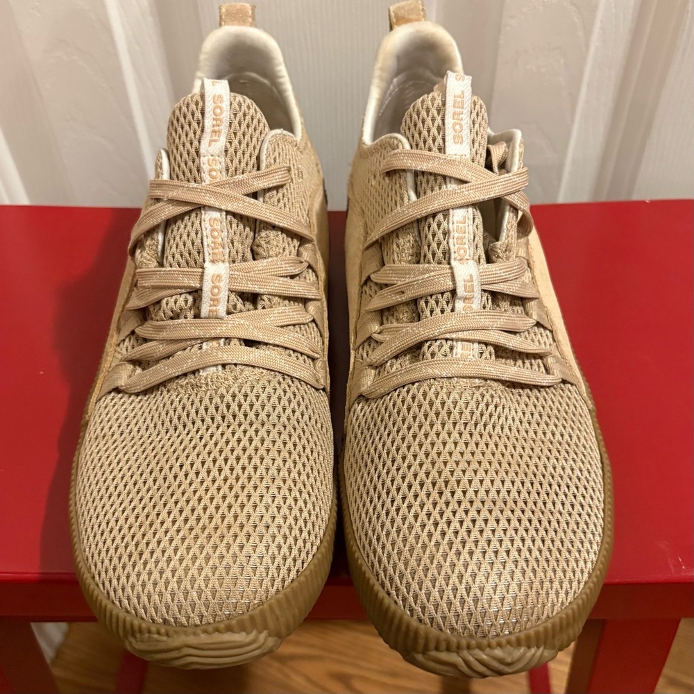 Sorel Out N About Plus Waterproof Natural Tan NL3257-257 Beige Women’s Size 9.